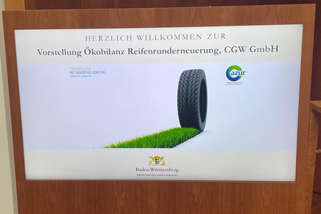 study UMSICHT fraunhofer institute eco balance environmental performance evaluationretreading tyres